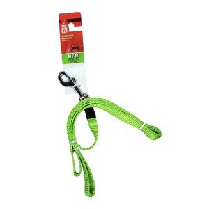 Hagen Medium Dog It Nylon Lime Green Adjustable Leash 5/8" x 48"